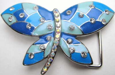 firefly three tones of blue belt buckle