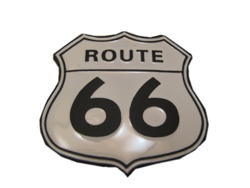 Route 66 Belt Buckle