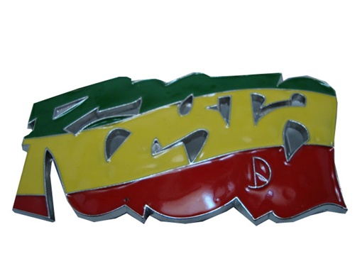 Rasta Belt Buckle