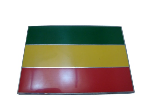 Rasta Flag Belt Buckle