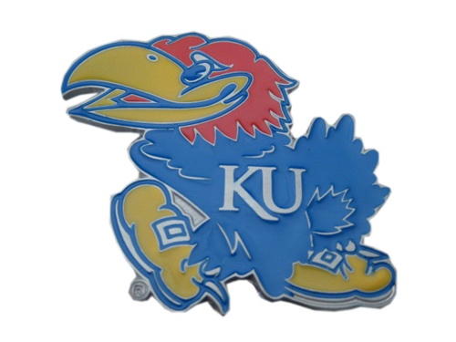 University of Kansas Jayhawks Belt Buckle