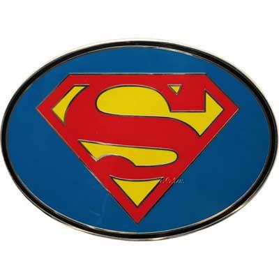 Superman Symbol Oval Belt Buckle